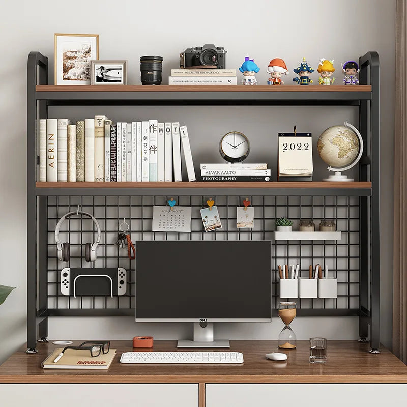Deskte Ramme Grid Desktop Bookshelf — Deskte Modern Desks & Workspace Accessories