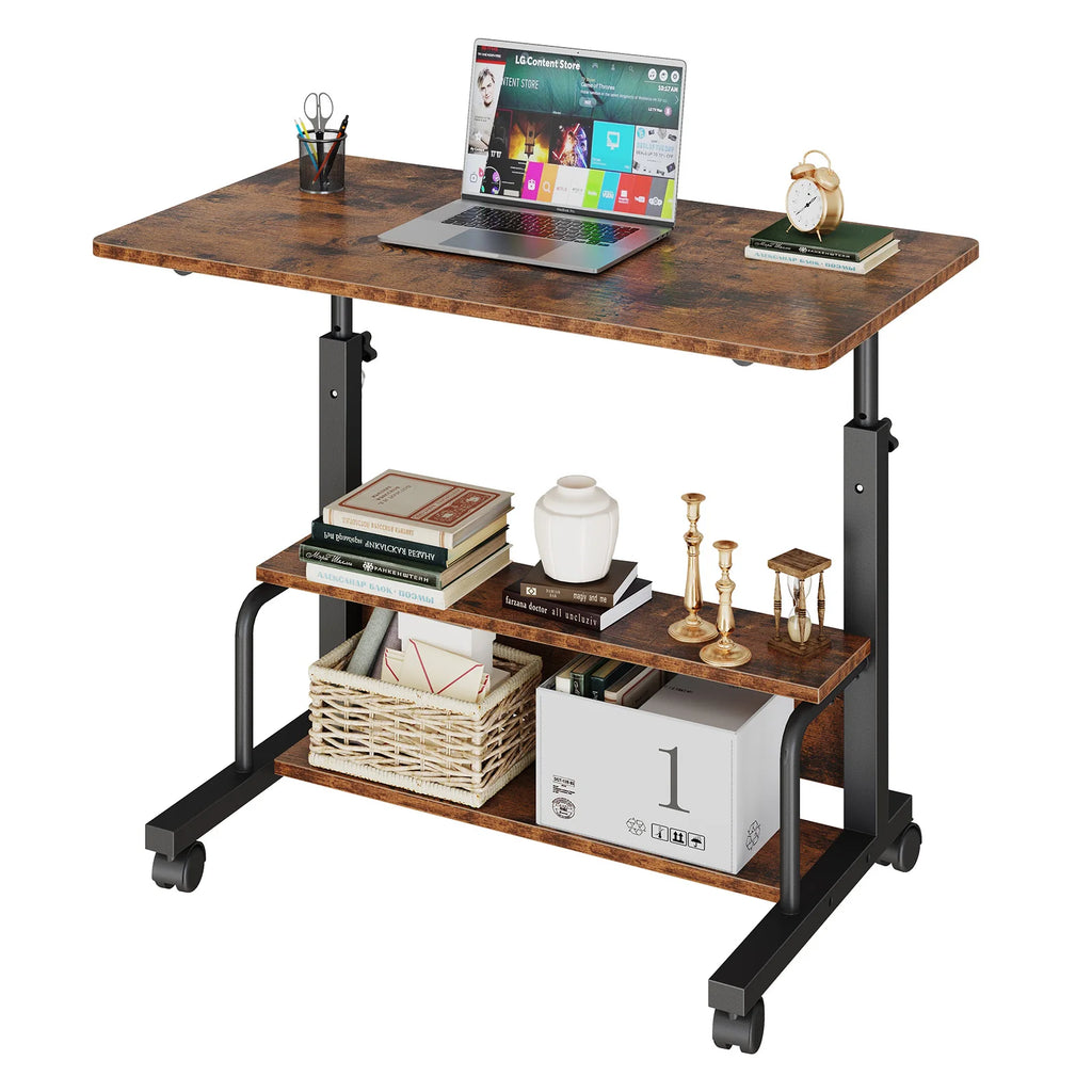 Deskte Lyft Mobile Sit-Stand Desk — Deskte Modern Desks & Workspace Accessories — view 3