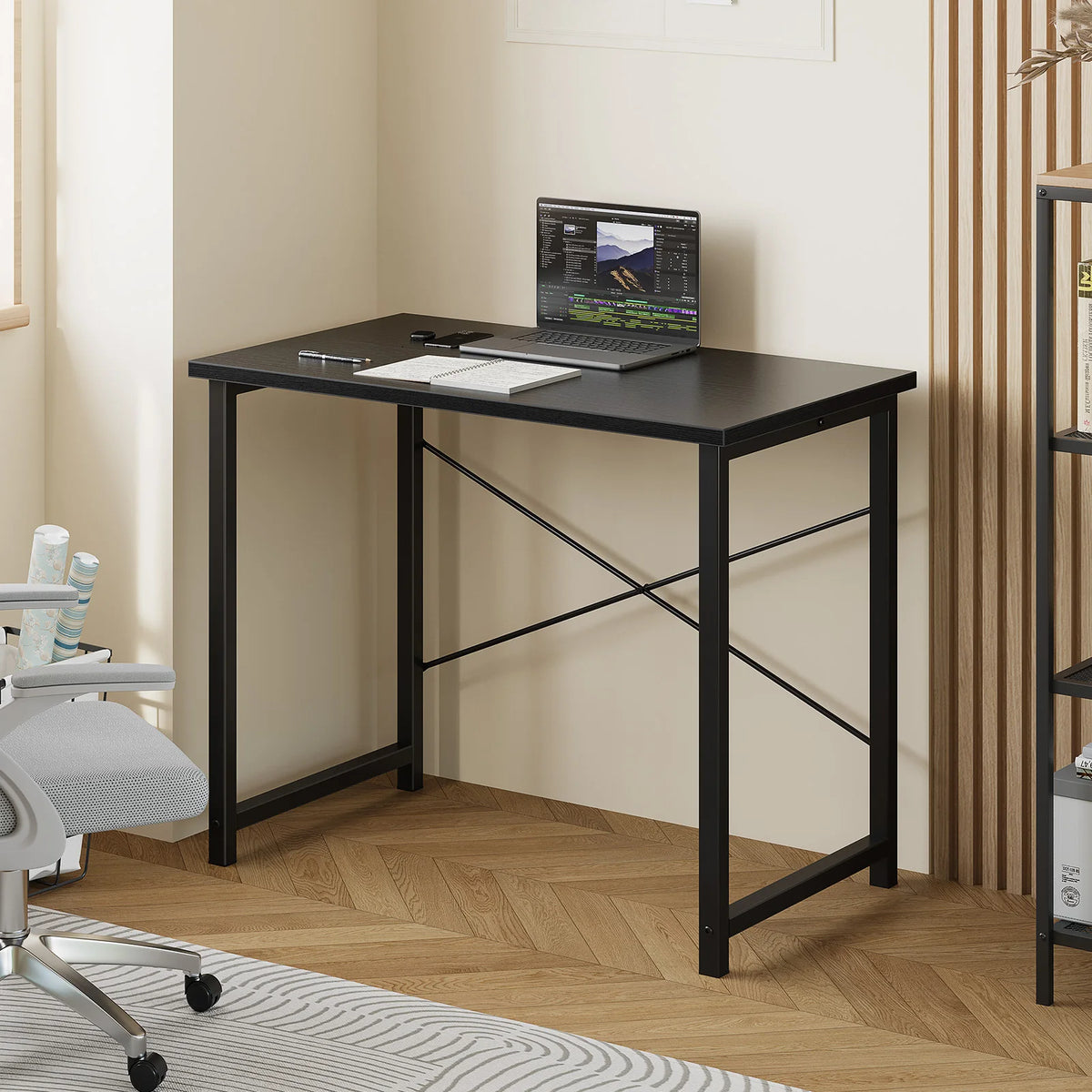 Deskte Smal 31″ Compact Desk — Deskte Modern Desks & Workspace Accessories — view 3