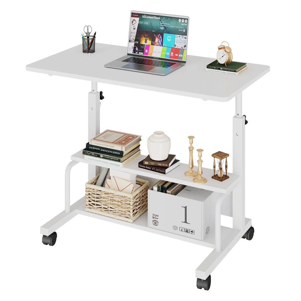 Deskte Lyft Mobile Sit-Stand Desk — Deskte Modern Desks & Workspace Accessories — view 4