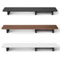 Deskte Grove Solid Walnut Monitor Riser — Deskte Modern Desks & Workspace Accessories