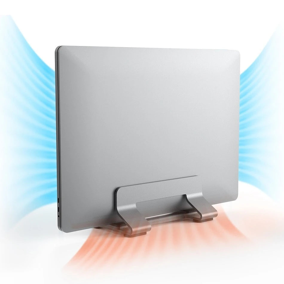 Deskte Kant Vertical Laptop Dock — Deskte Modern Desks & Workspace Accessories — view 3