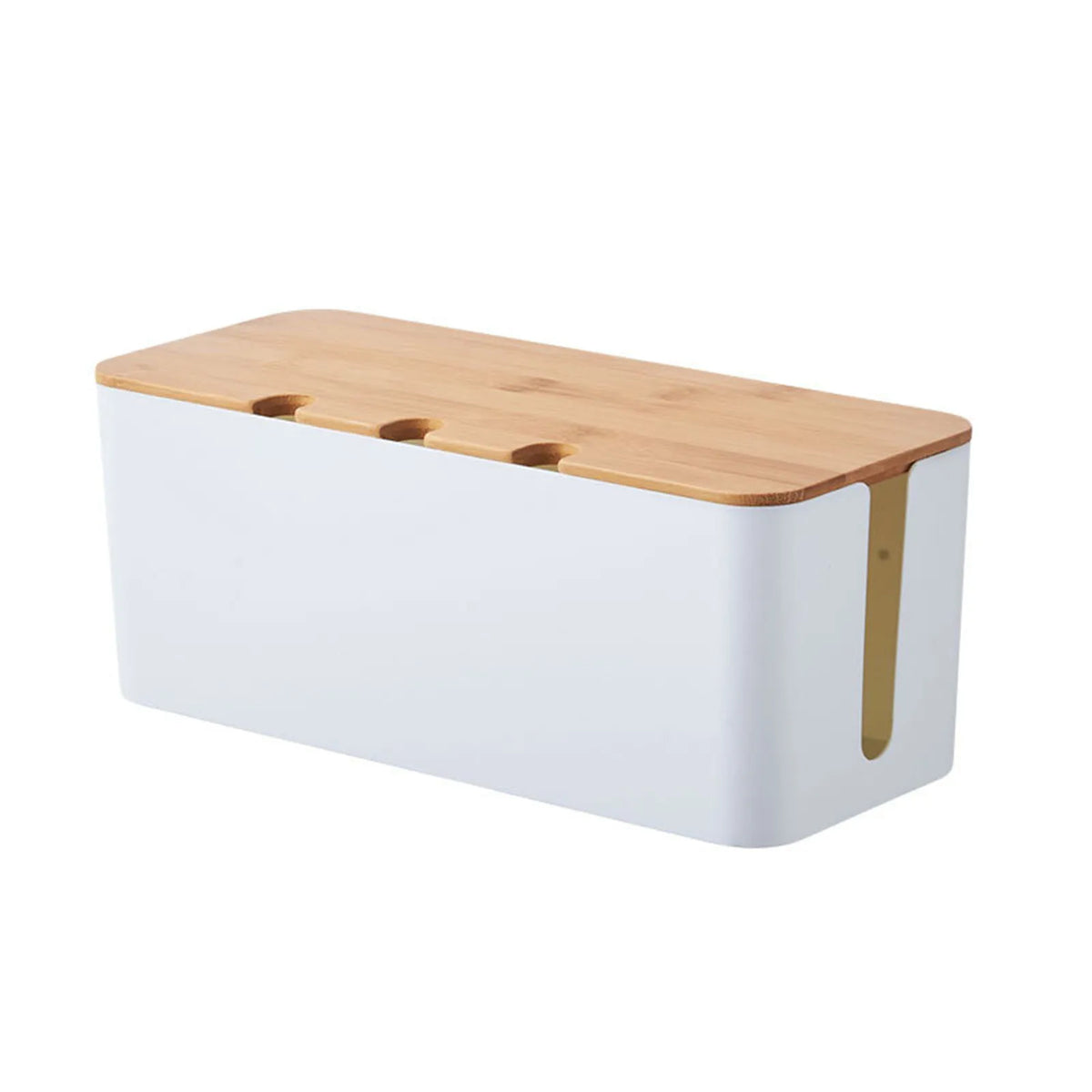 Deskte Bred Large Cable Management Box — Deskte Modern Desks & Workspace Accessories — view 3