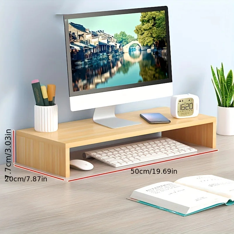 Deskte Bredde Wide Riser with Organizer — Deskte Modern Desks & Workspace Accessories — view 4