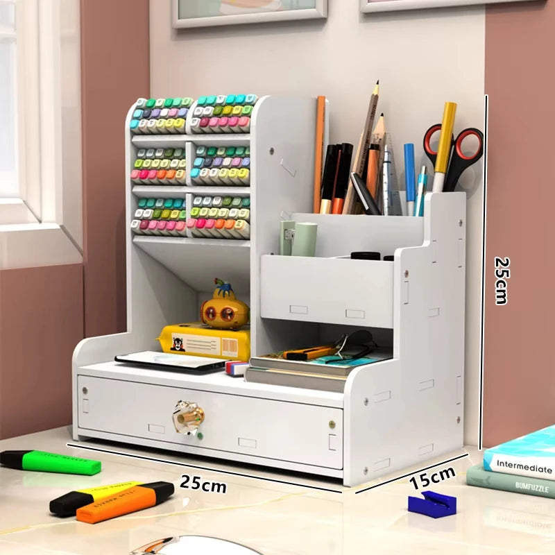 Deskte Hylle Tiered Desk Organizer — Deskte Modern Desks & Workspace Accessories — view 4