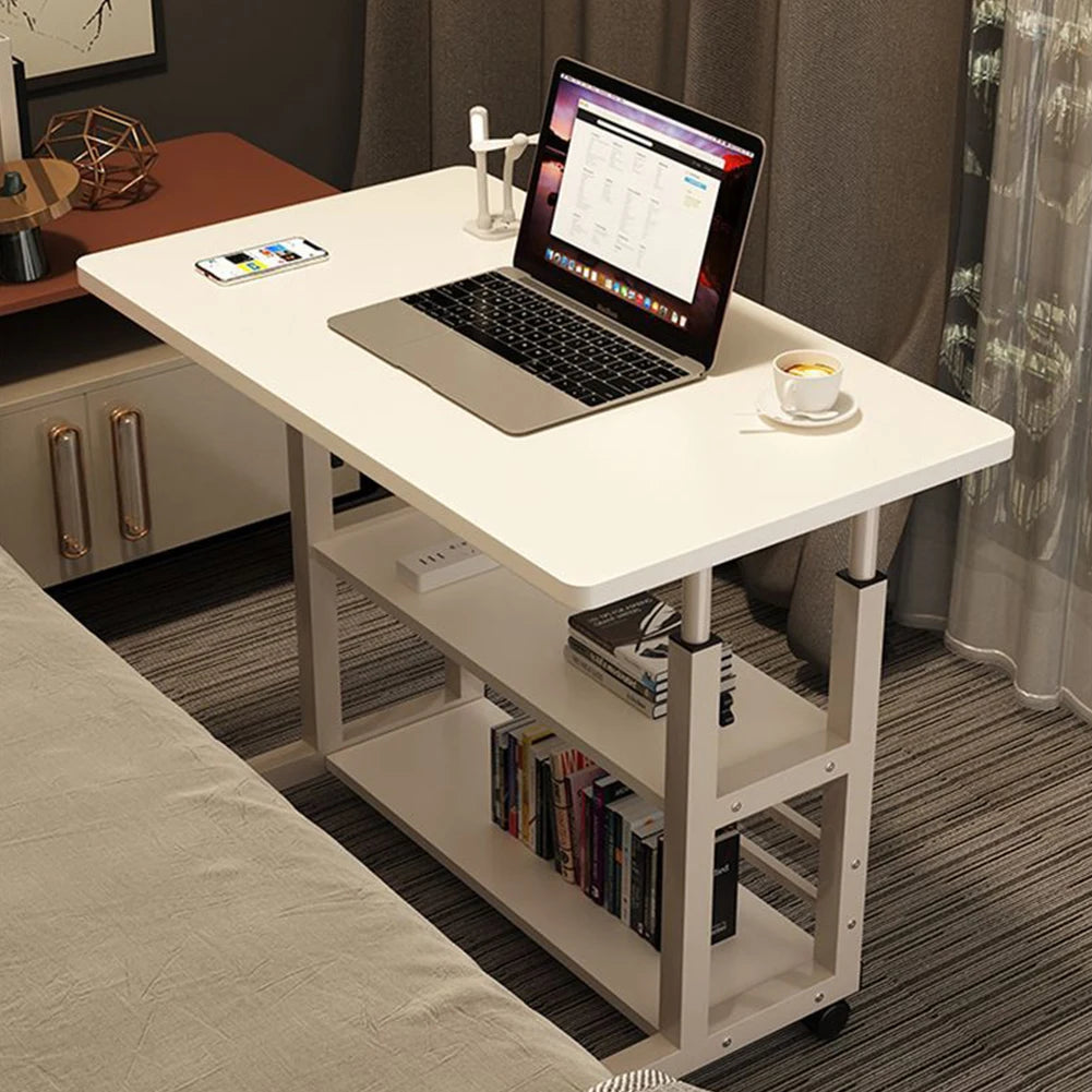 Deskte Rulle Height-Adjustable Side Desk — Deskte Modern Desks & Workspace Accessories
