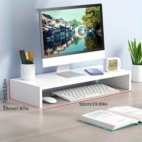 Deskte Bredde Wide Riser with Organizer — Deskte Modern Desks & Workspace Accessories — view 2