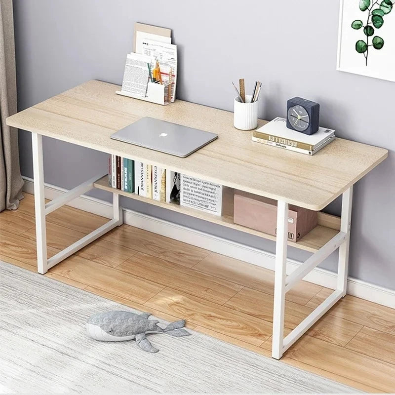 Deskte Vika Rounded-Edge Study Desk — Deskte Modern Desks & Workspace Accessories — view 2