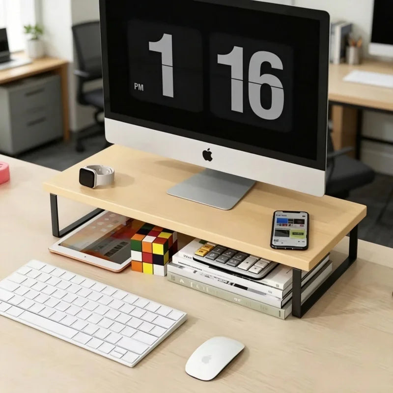 Deskte Lys Keyboard-Tuck Riser — Deskte Modern Desks & Workspace Accessories