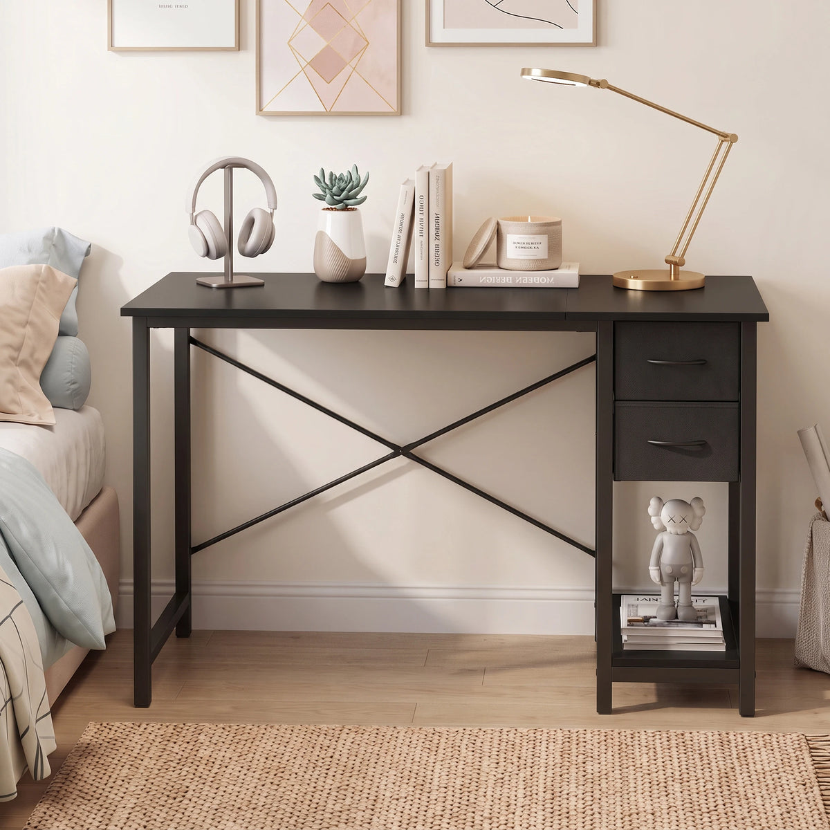 Deskte Kryss 40″ X-Frame Desk — Deskte Modern Desks & Workspace Accessories — view 2