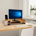 Deskte Kvist Drawer Wood Riser — Deskte Modern Desks & Workspace Accessories