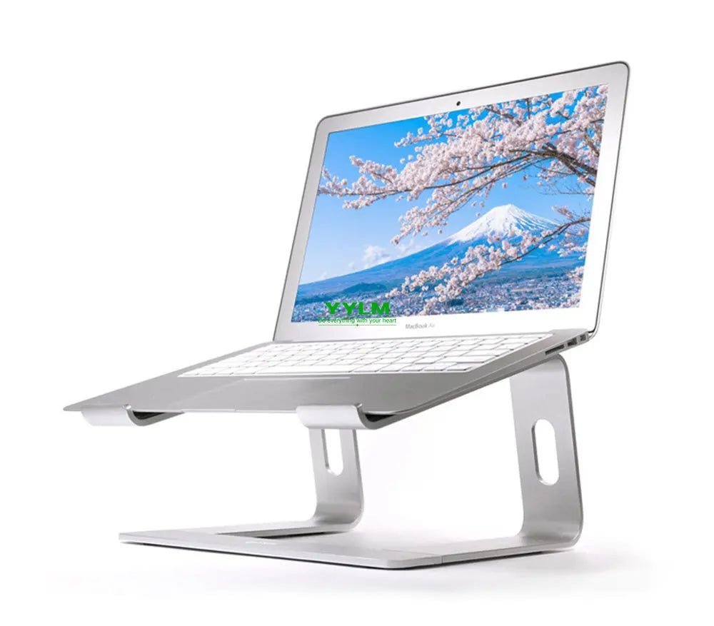 Deskte Vinkel Anodized Laptop Riser — Deskte Modern Desks & Workspace Accessories