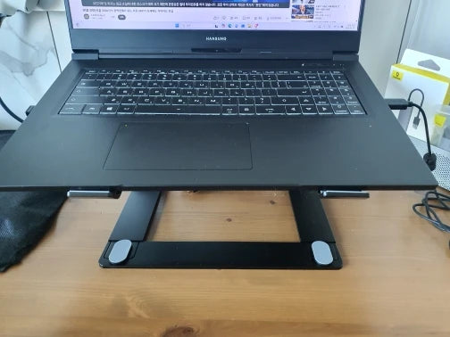 Deskte Vinkel Anodized Laptop Riser — Deskte Modern Desks & Workspace Accessories — view 4