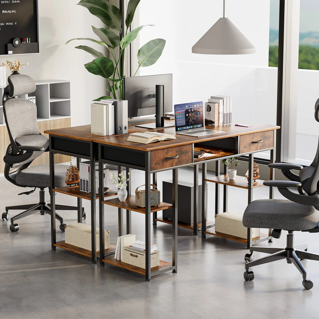 Deskte Norr 48″ Storage Work Desk — Deskte Modern Desks & Workspace Accessories — view 2